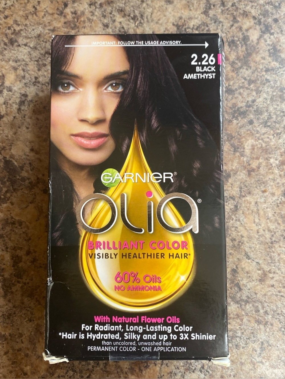 Garnier Olia Hair Color - Black Amethyst